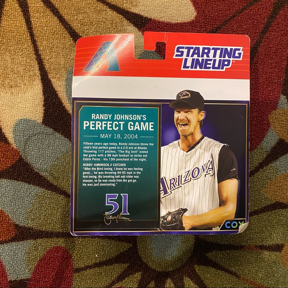 Starting Lineup Perfect Game Randy Johnson Vintage - Picture 2 of 2